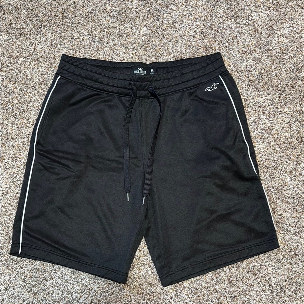 Hollister Men's Black Athletic Shorts